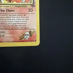 Blaine's Charmeleon 31/132 Gym Challenge 1st Edition English - Image 5