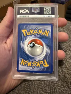 2003 POKEMON EX DRAGON #93 LATIAS EX-HOLO PSA 8 - Image 2