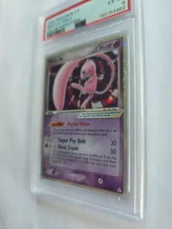 Pokemon Mew EX Holon Phantoms TCG Card 100/110 Holo Rare - Image 3