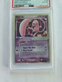 Pokemon Mew EX Holon Phantoms TCG Card 100/110 Holo Rare - Image 4