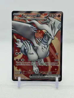Pokemon TCG - Reshiram EX 158/086 White Flare Holo SR - Image 1