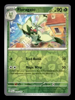 FLORAGATO 014/193 REVERSE HOLO UNCOMMON PALDEA EVOLVED NM/M - Image 1