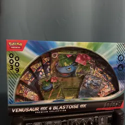 Pokemon TCG Venusaur And Blastoise Premium Collection Box - Image 1