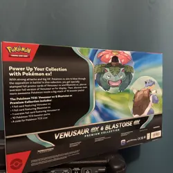 Pokemon TCG Venusaur And Blastoise Premium Collection Box - Image 2