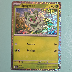 Sprigatito Pokemon TCG 001/015 McDonald's 2023 Holo Promo English 70HP - Image 1