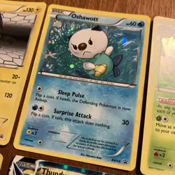 Pokemon Black Star Promo Card lot BW 6 Cards Oshawa Serperior Samurott Bw08 MP - Image 4