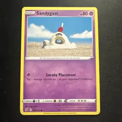 Sandygast 081/192 Common Rebel Clash Yuki Mori Pokemon NM - Image 1