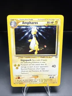 Pokemon Ampharos 1/111 Neo Genesis Holo - Image 2