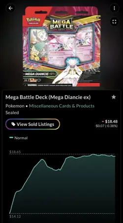 Pokemon Mega Battle Deck Mega Diancie EX SEALED! - Image 3