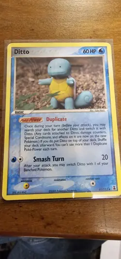 Ditto (Squirtle) 40/113 Delta Species Uncommon Regular English Lp - Image 2