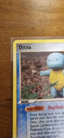 Ditto (Squirtle) 40/113 Delta Species Uncommon Regular English Lp - Image 3