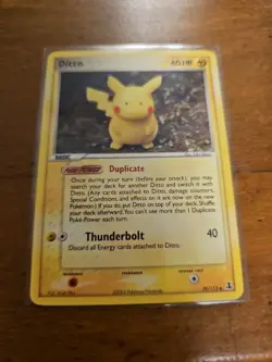 LP Ditto (Pikachu) - Non-Holo #63 Delta Species Pokemon TCG - Image 1