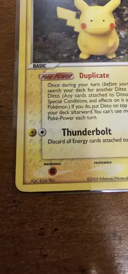 LP Ditto (Pikachu) - Non-Holo #63 Delta Species Pokemon TCG - Image 3