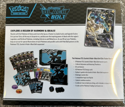 Pokemon TCG Scarlet & Violet BLACK BOLT Elite Trainer Box ETB NEW/Factory Sealed - Image 2