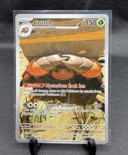 Crustle 186/182 Sv10: Destined Rivals Holo NM Pokemon - Image 1