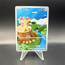 Audino 151/086 IR Full Art Pokemon TCG SV Black Bolt NM/Mint - Image 1