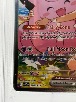 2026 Pokemon ASC EN Lillie’s Clefairy ex Special Illustration Rare #280 PSA 10 - Image 5