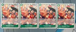 Kouzuki Oden Playset - OP14-026 x4 - The Azure Sea's Seven - One Piece TCG - Image 1