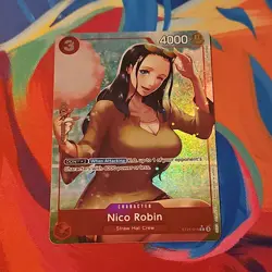 ST21-010 Nico Robin AA Alt Art Parallel English C One Piece TCG Card Game - Image 1