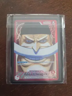 Edward Newgate OP02-001 - Paramount War - Alt Art Leader - One Piece TCG English - Image 4