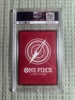 2023 ONE PIECE OP02-PARAMOUNT WAR ALTERNATE ART #072 ZEPHYR PSA 10 - Image 2