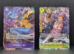 Trafalgar Law & Rosinante Illustration Box Volume 6 Promos One Piece! NM P-093 - Image 1