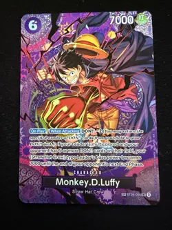 Monkey.D.Luffy ST26-005 SP One Piece OP-15 Adventure on Kami's Island MINT in EN - Image 1