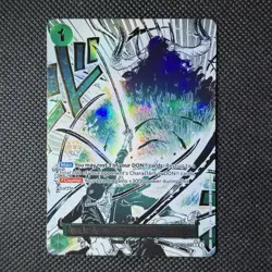 Demon Aura Nine Sword Style Asura Blades Dead Men's Game, Alt Art OP12-037 - Image 1