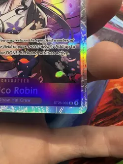 One Piece CCG Nico Robin ST26-003 - Image 3