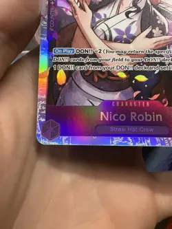One Piece CCG Nico Robin ST26-003 - Image 4