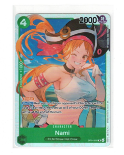 One Piece The Azure Sea's Seven Foil Nami OP14-031 (SR) - Image 1