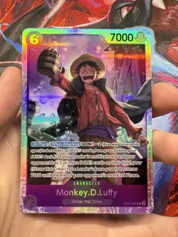 One Piece CCG Monkey.D.Luffy ST26-005 SR EN US Seller - Image 1