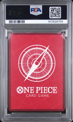 2023 ONE PIECE OP02-PARAMOUNT WAR ALTERNATE ART #026 SANJI PSA 10 - Image 2