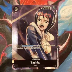Tashigi Box Topper Foil OP02-105 C One Piece TCG Paramount War English - Image 1