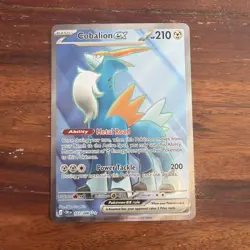 103/086 Cobalion ex Pokemon ME04 Chaos Rising Ultra Rare NM - Image 2