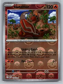 Heatmor (Poke Ball Pattern) 019/086 Uncommon White Flare Pokemon Near Mint - Image 1