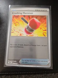 Crushing Hammer 071/081 Reverse Holo Perfect Order Pokemon TCG NM - Image 1