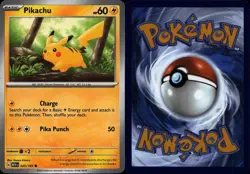 PIKACHU 025/165 Pokemon Card 151 Near Mint - Image 3