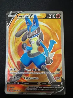 Lucario V SWSH 213 - Promo Holo Ita - Black Star Promos - Pokemon - Image 1