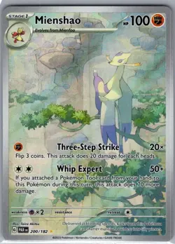 Mienshao 200/182 SV04: Paradox Rift - Pokemon Card - NM - Image 1