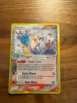 Pokemon TCG Kingdra 10/110 EX Holon Phantoms Stamped Holo HP - Image 2