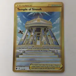 Pokemon Sword & Shield Astral Radiance - Temple of Sinnoh 214/189 Secret Rare - Image 1