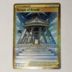 Pokemon Sword & Shield Astral Radiance - Temple of Sinnoh 214/189 Secret Rare - Image 2