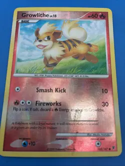 Growlithe 108/147 Reverse Holo | DENTS - LP | Supreme Victors | Pokemon TCG - Image 1
