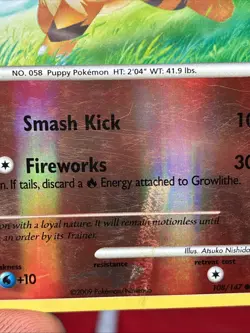 Growlithe 108/147 Reverse Holo | DENTS - LP | Supreme Victors | Pokemon TCG - Image 5
