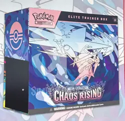 Pokemon TCG: Mega Evolution Chaos Rising Elite Trainer Box ETB ME04 Ships 5/22 - Image 1