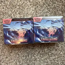 Elite Trainer Box Chaos Rising ME04 Pokemon TCG Lot Of 2 - Image 1