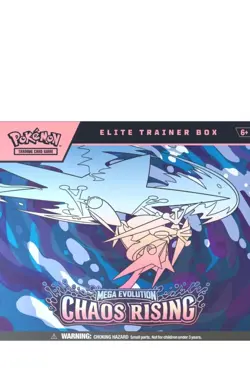 Pokemon TCG: Mega Evolution Chaos Rising Elite Trainer Box ETB ME04 Ships 5/22 - Image 2