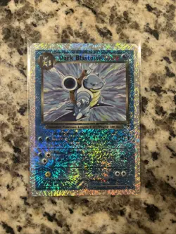 Pokemon TCG Dark Blastoise Reverse Holo 4/110 Legendary Collection 2002 - Image 1