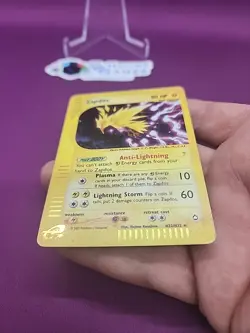 Pokemon Zapdos Holo Foil eReader Aquapolis WOTC H32/H32 See Scans *CCGHouse* RC - Image 3